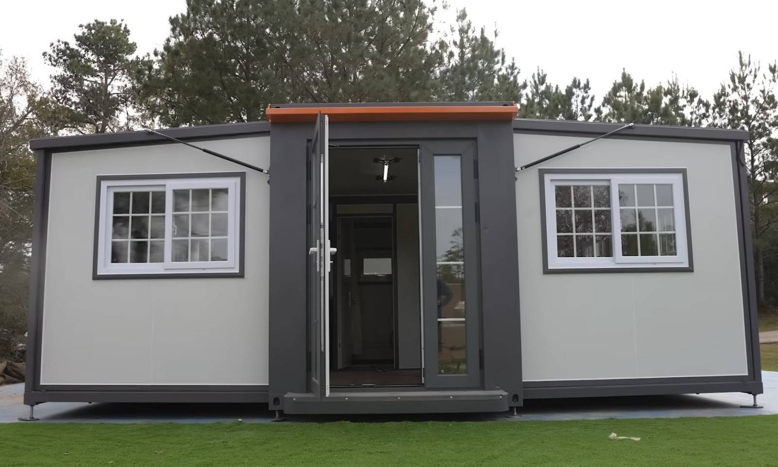 Incredible! A Homeless Man Receives His Folding House In A Box_8