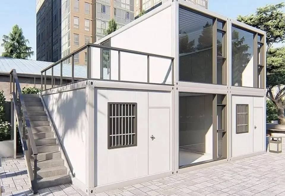 Incredible! A Homeless Man Receives His Folding House In A Box_9